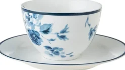 Laura Ashley kop en schotel China Rose blauw 0,26 L