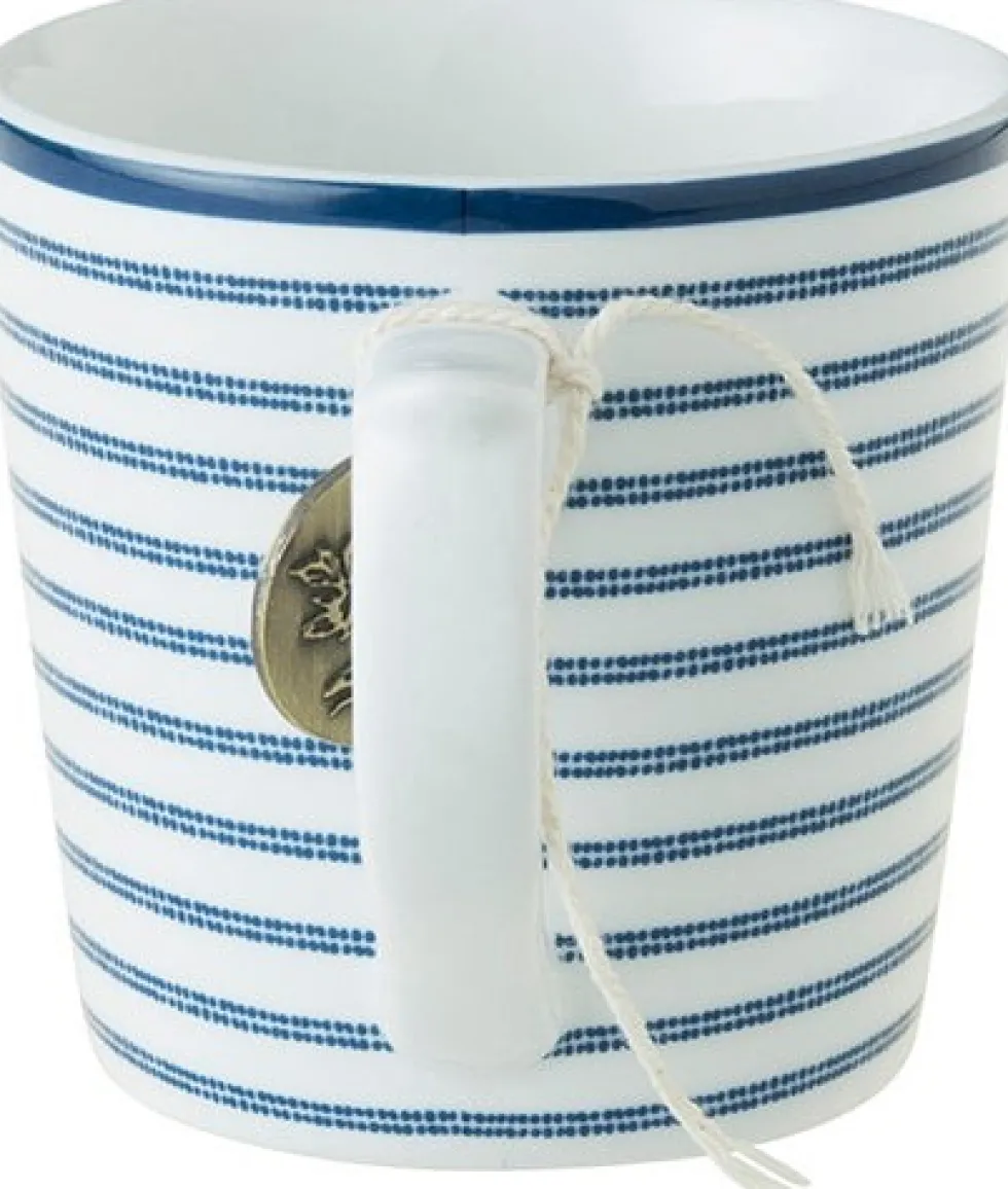 Laura Ashley minimok Candy Stripe blauw 0,24 L