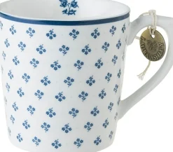 Laura Ashley mok Fleur blauw 0,35 L