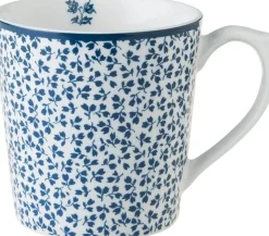 Laura Ashley mok Floris blauw 0,35 L