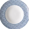 Laura Ashley pastabord Floris blauw D 27,5 H 5,4 cm