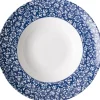 Laura Ashley pastabord Sweet Allysum blauw D 27,5 H 5,4 cm