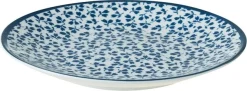 Laura Ashley petit four bord Floris blauw D 12 H 1,7 cm