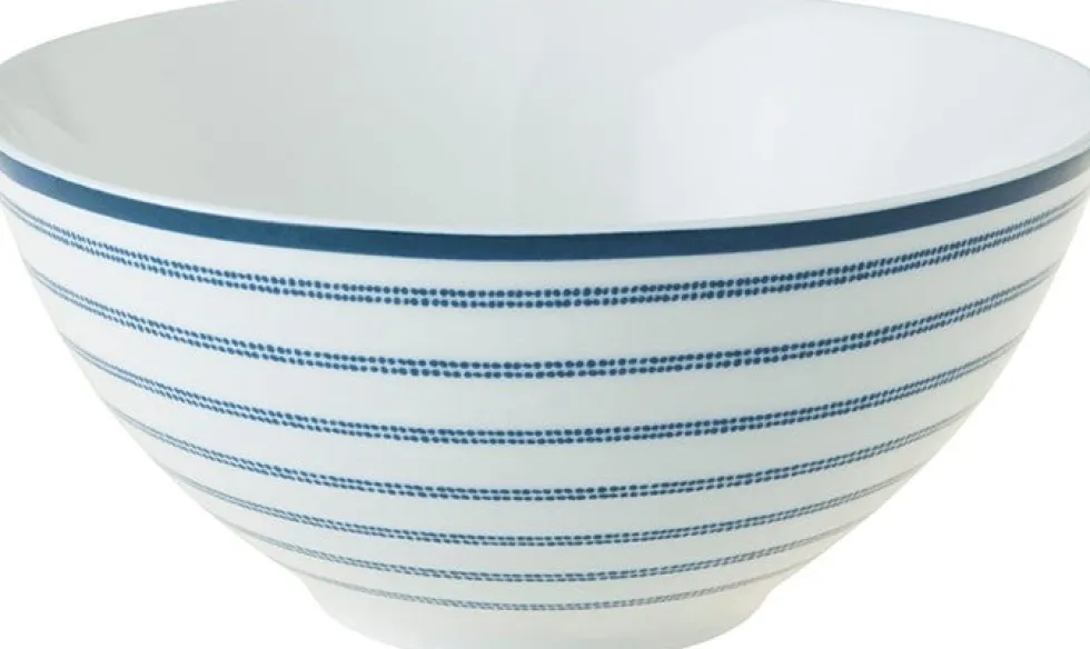 Laura Ashley schaal Candy Stripe blauw D 13 H 6 cm