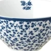 Laura Ashley schaal Floris blauw D 9 H 4,7 cm