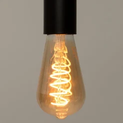 Lichtbron D 6 H 14 cm oranje