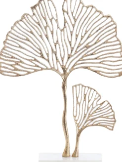 Light & Living beeld op voet Leaf goud 36 x 10 x 48 cm