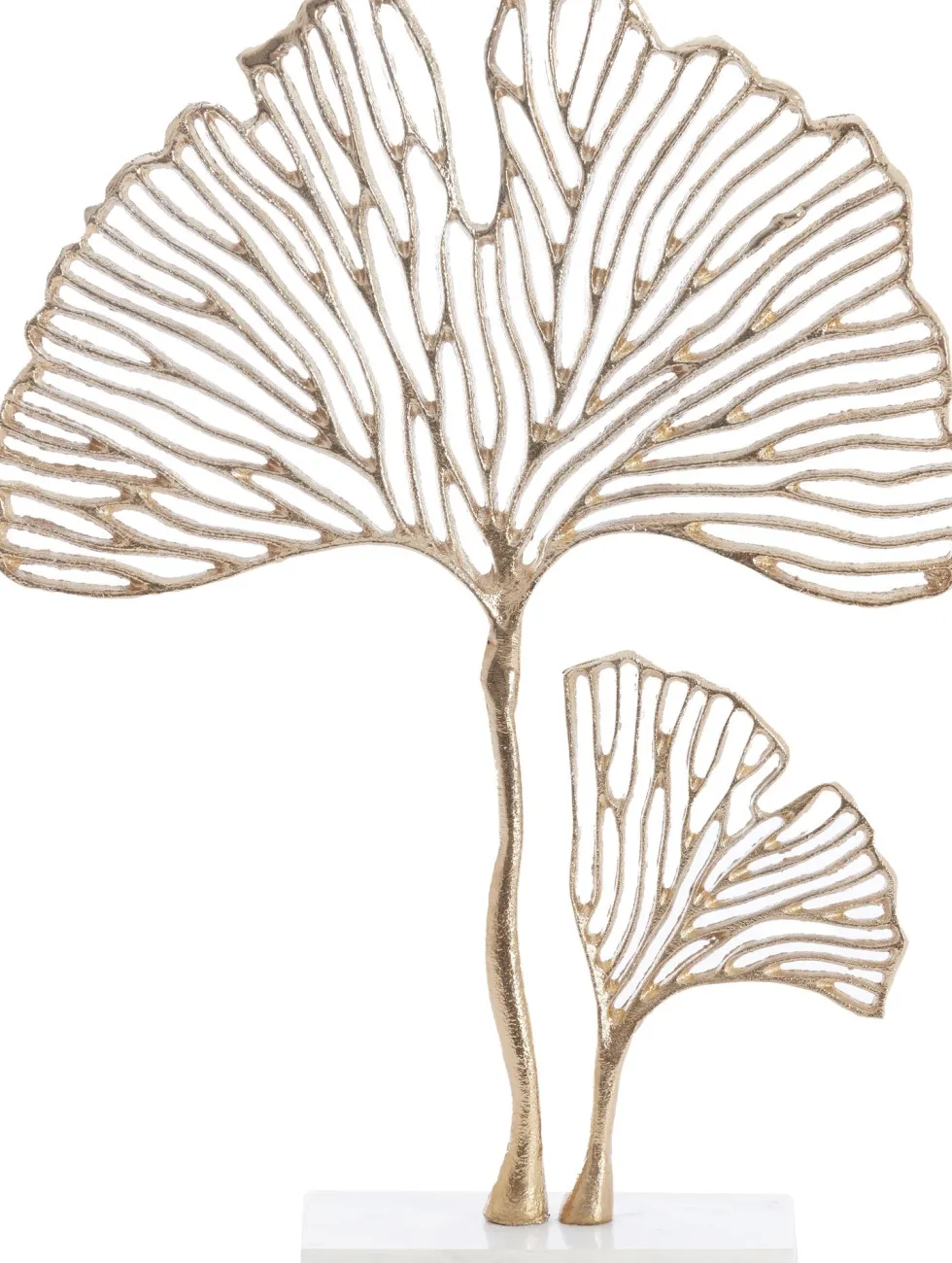 Light & Living beeld op voet Leaf goud 36 x 10 x 48 cm
