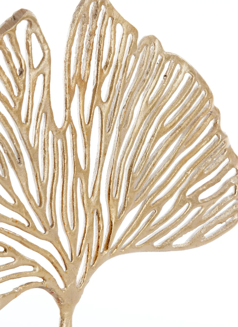 Light & Living beeld op voet Leaf goud 36 x 6 x 39 cm