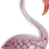 Light & Living beeld Swan roze 12 x 7 x 17 cm