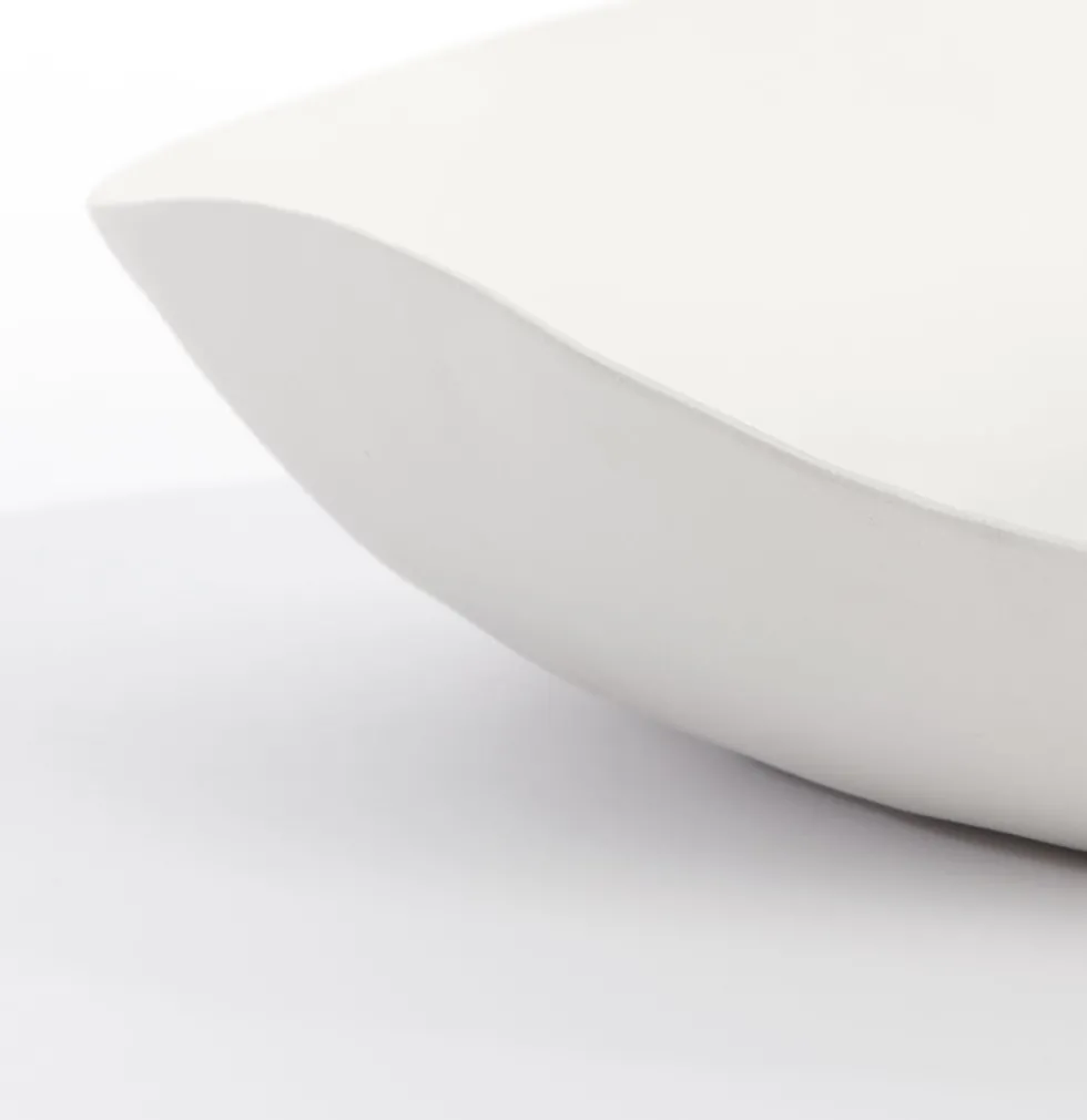 Light & Living decoratieschaal Anzio wit 33 x 32 x 6,5 cm