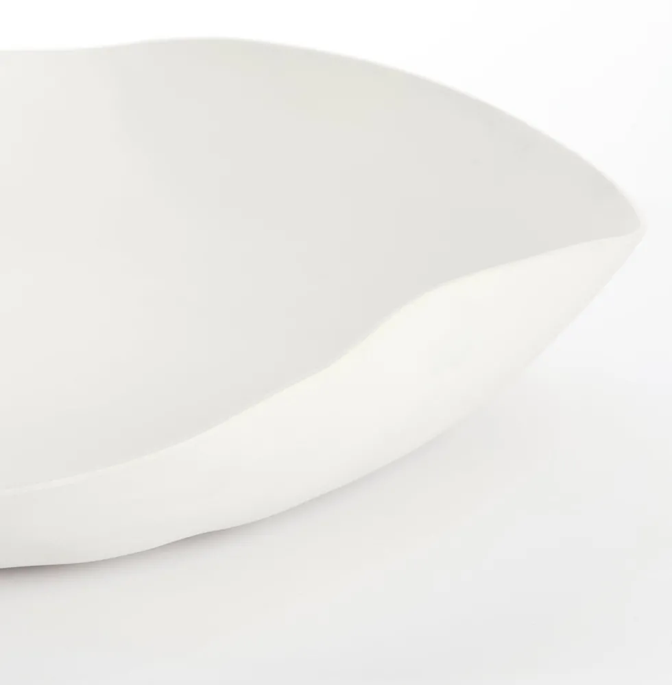 Light & Living decoratieschaal Anzio wit 33 x 32 x 6,5 cm