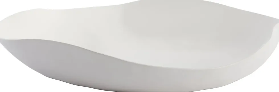 Light & Living decoratieschaal Anzio wit 33 x 32 x 6,5 cm