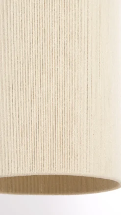 Light & Living hanglamp Dania naturel / wit D 22 H 42 cm