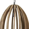 Light & Living hanglamp Haranka bruin D 47 H 56 cm