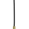 Light & Living hanglamp Lekar grijs / goud D 21 H 37 cm