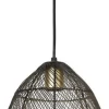 Light & Living hanglamp Meya zwart D 23 H 31 cm