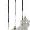Light & Living hanglamp Rakel grijs / goud 61 x 61 x 66 cm