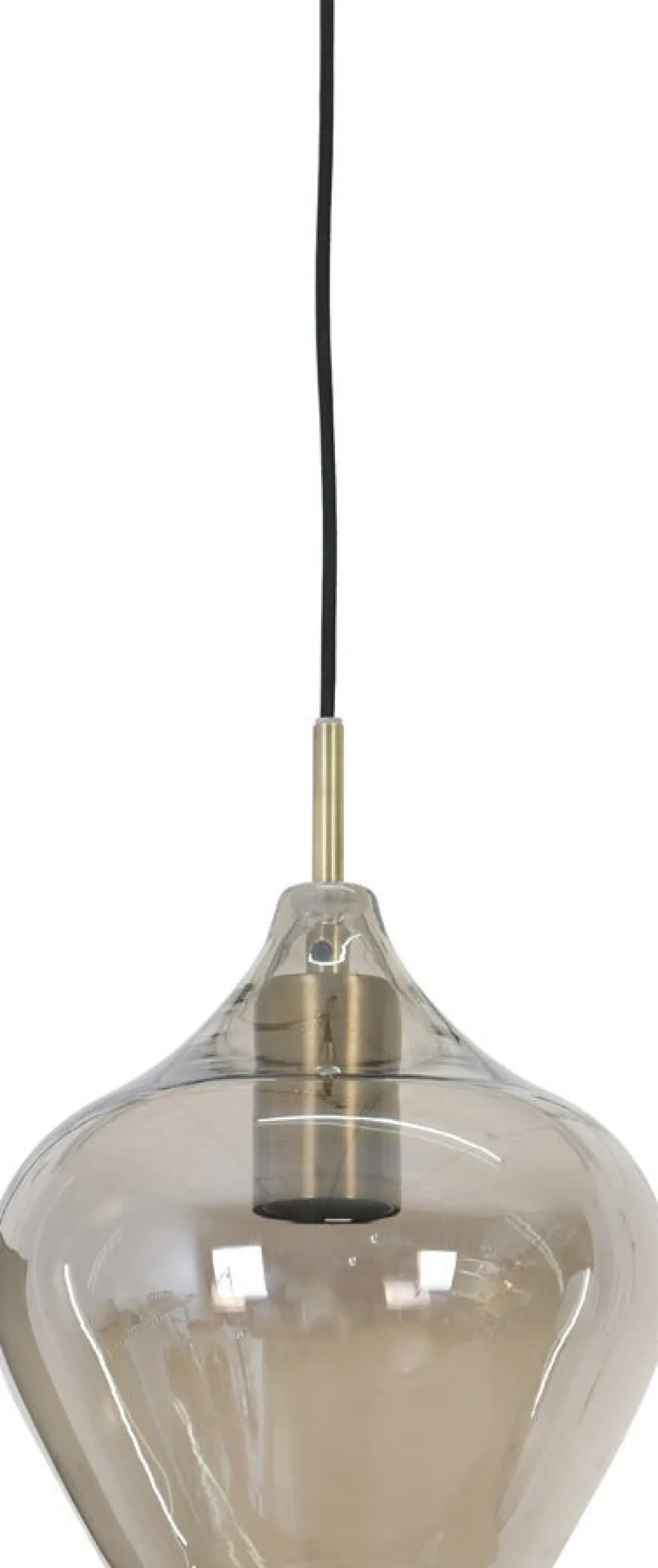 Light & Living hanglamp Rakel grijs D 20 H 21,5 cm