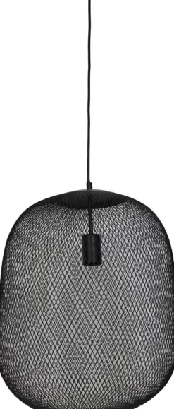 Light & Living hanglamp Reilley zwart D 40 H 48 cm