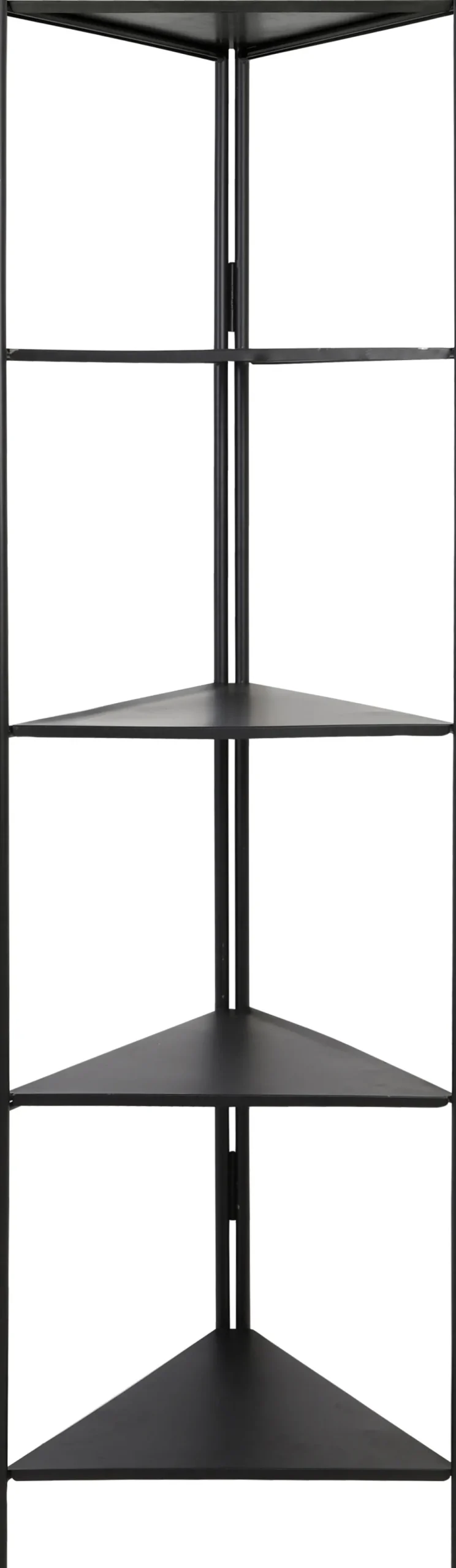 Light & Living kast display zwart 58,5 x 41 x 200 cm