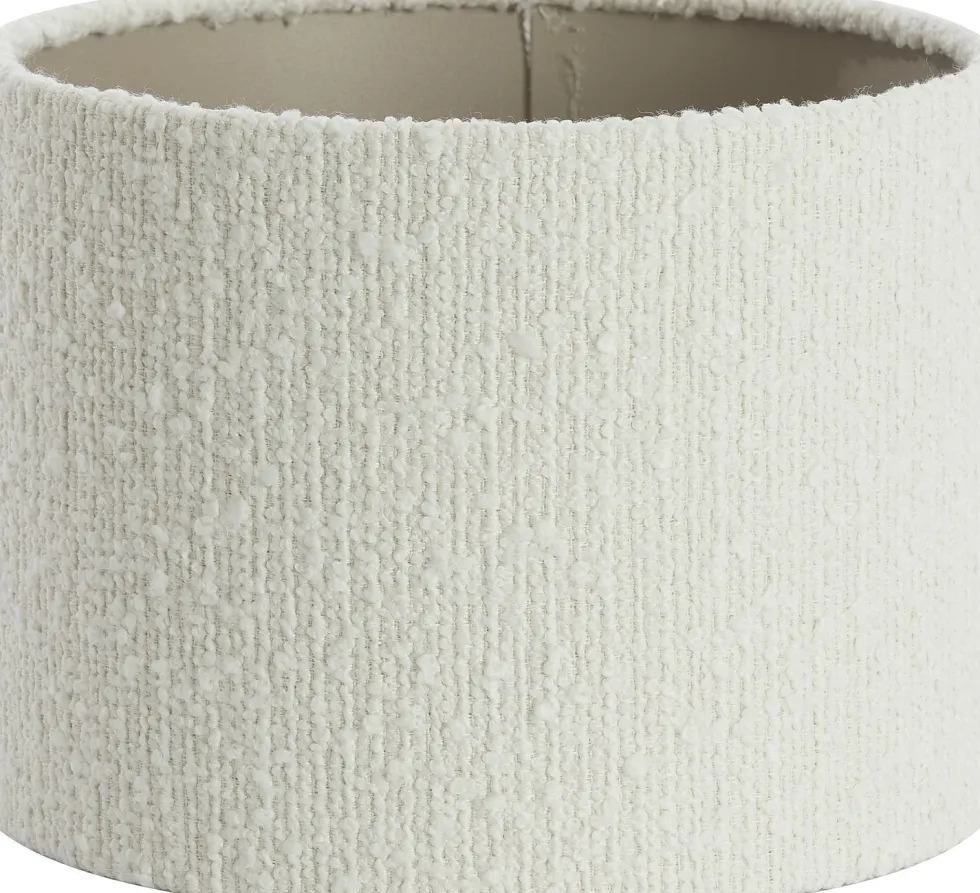 Light & Living lampenkap Bolero wit D 20 H 15 cm