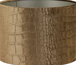 Light & Living lampenkap Praya bruin D 40 H 30 cm