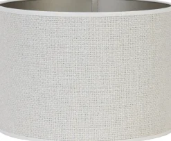 Light & Living lampenkap Saverna wit D 30 H 21 cm