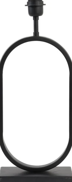 Light & Living lampenvoet Jamiri zwart 21 x 10 x 45 cm