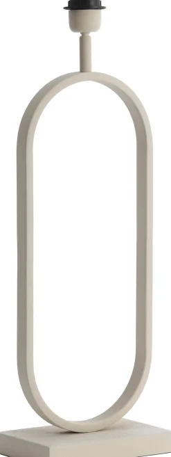 Light & Living lampenvoet Jamiri wit 20 x 13 x 55 cm