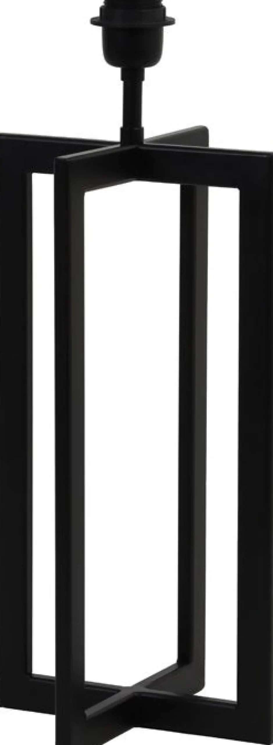 Light & Living lampenvoet Mace zwart 21 x 21 x 46 cm