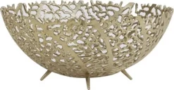Light & Living schaal Galaxa goud D 35,5 H 14 cm