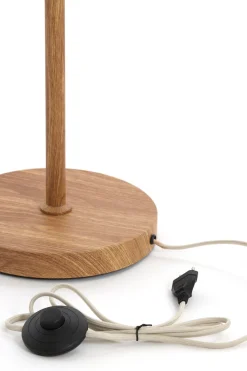 Light & Living vloerlamp Dania wit / naturel D 23 H 159 cm
