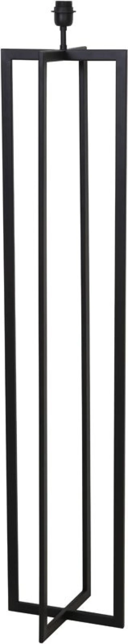 Light & Living vloerlamp Mace zwart 30 x 30 x 140 cm