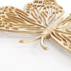 Light & Living wandhanger Butterfly goud 26 x 16 x 3 cm