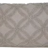 Linen & More sierkussen Annika grijs 30 x 50 cm