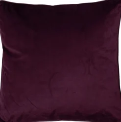 Linen & More sierkussen Ariana paars 45 x 45 cm
