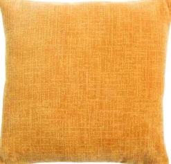 Linen & More sierkussen Empress geel 45 x 45 cm