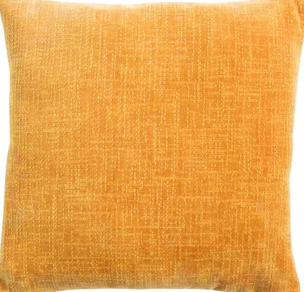 Linen & More sierkussen Empress geel 45 x 45 cm