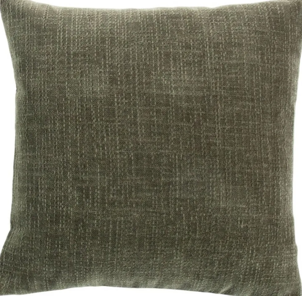 Linen & More sierkussen Empress groen 45 x 45 cm