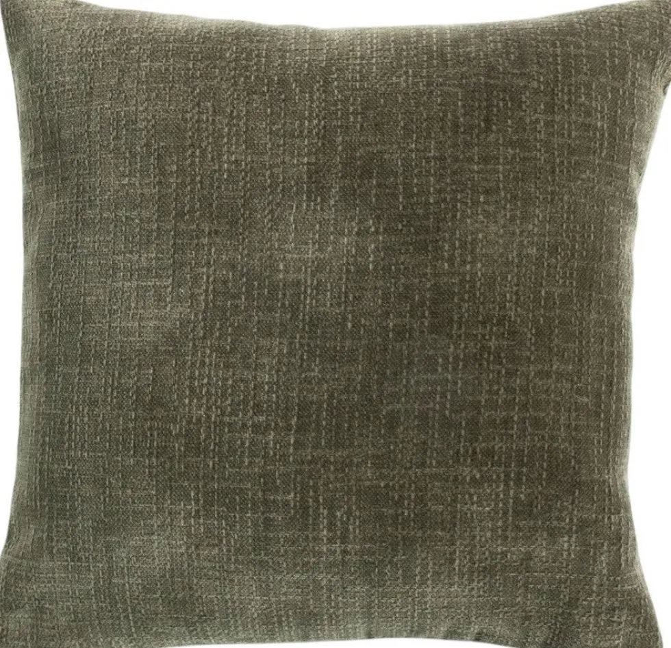 Linen & More sierkussen Empress groen 45 x 45 cm