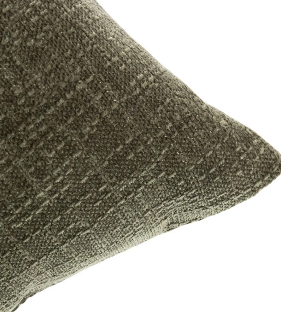 Linen & More sierkussen Empress groen 45 x 45 cm