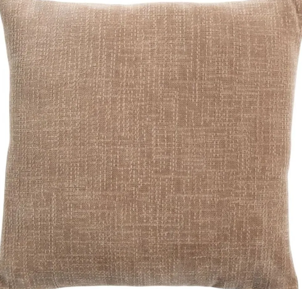 Linen & More sierkussen Empress taupe 45 x 45 cm