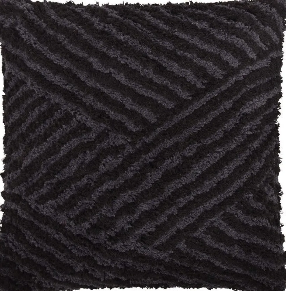 Linen & More sierkussen Kingston blauw 45 x 45 cm