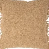 Linen & More sierkussen Leila beige 45 x 45 cm