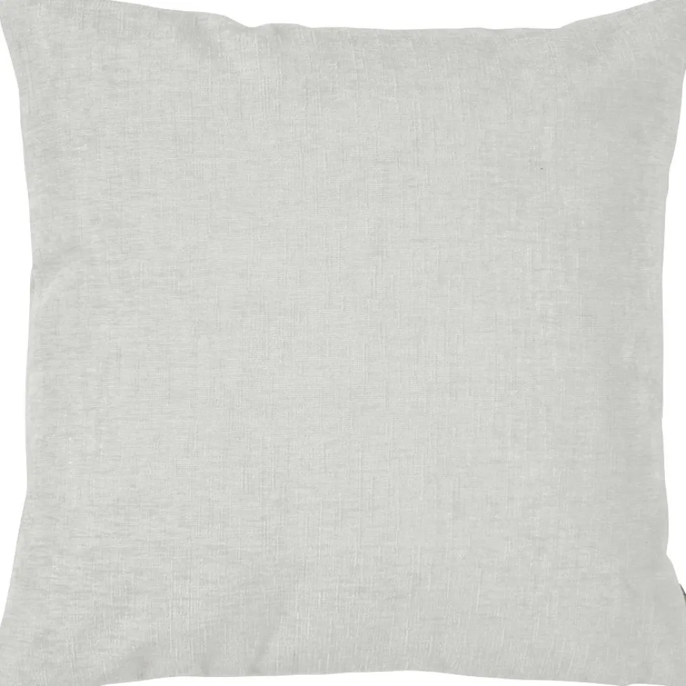 Linen & More sierkussen Melee wit 45 x 45 cm