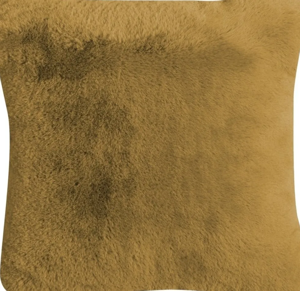 Linen & More sierkussen Portland geel 45 x 45 cm