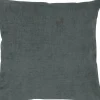 Linen & More sierkussen Prince grijs 45 x 45 cm