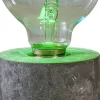 Luca Lighting tafellamp Anka kerstboom grijs D 8 H 18 cm