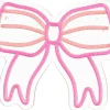 Luca Lighting wandhanger Neon strik roze 30 x 26 x 2 cm